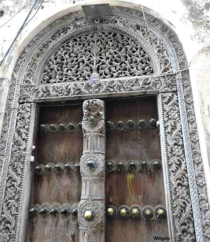 Ancient Gate at Stone Town, Zanzibar
