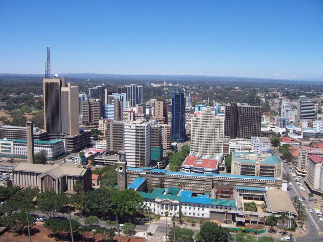 Nairobi, capital of Kenya